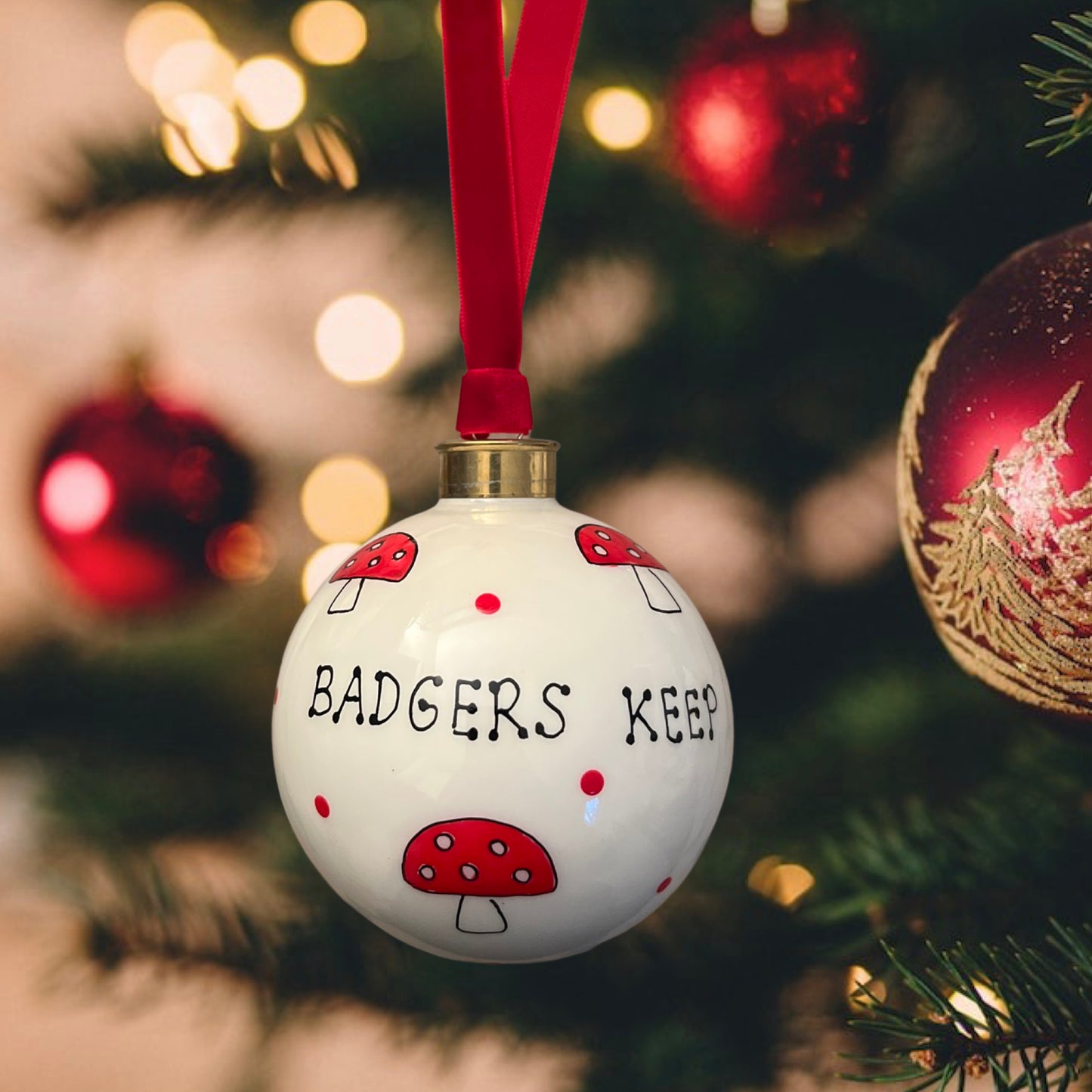 Festive Mushrooms
