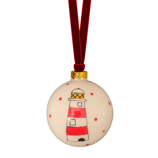 Lighthouse (red & white)