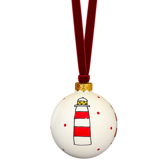 Lighthouse (red & white)