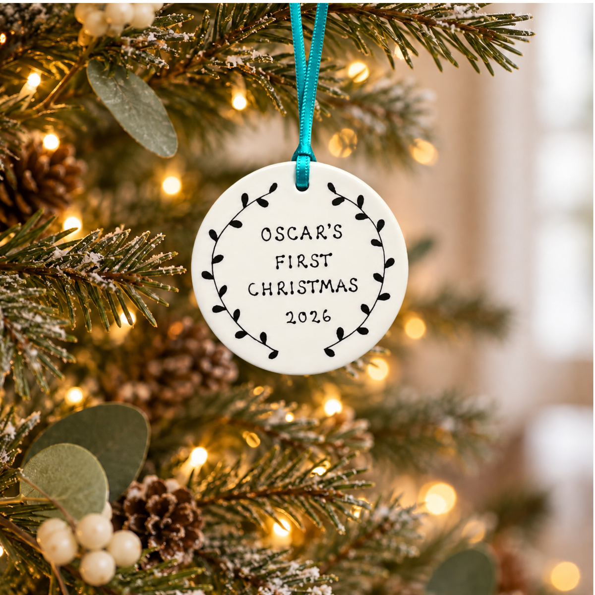 London keepsake (flat ceramic) - Christmas trio set