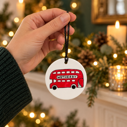 London keepsake (flat ceramic) - Christmas trio set