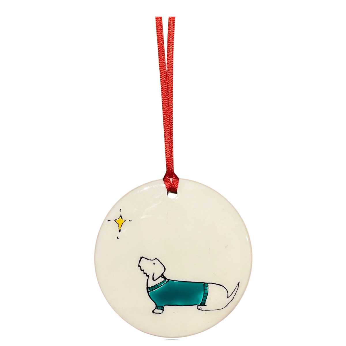 Stargazing Sausage (wire-haired)